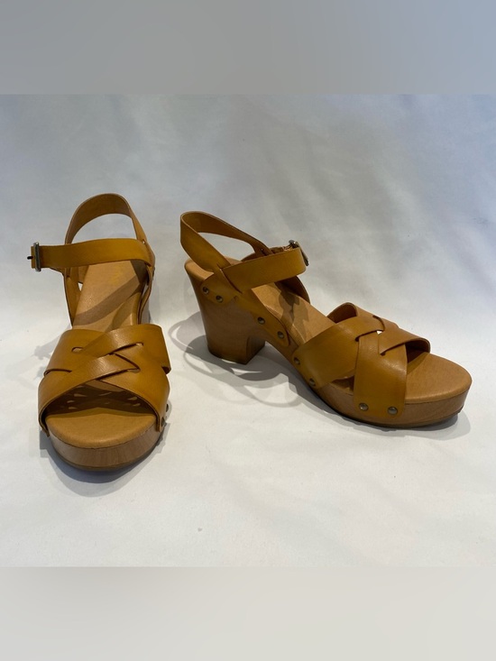 Kork-Ease Other - Korks Bagley Brown Platform Ankle Strap Sandals, size 10